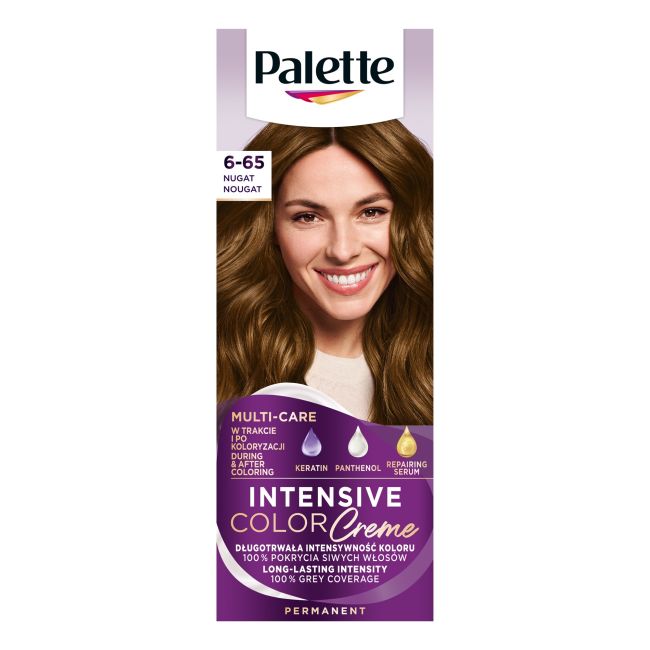 

Краска для волос icc Palette, цвет 6-65 riešutinis kremas