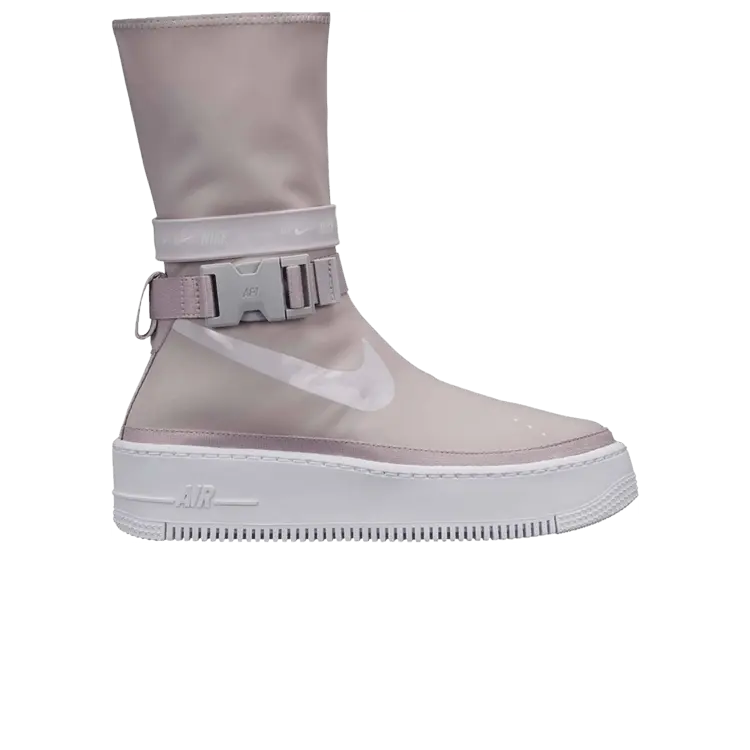 Кроссовки Nike Wmns Air Force 1 Sage High 'Violet Ash White', фиолетовый
