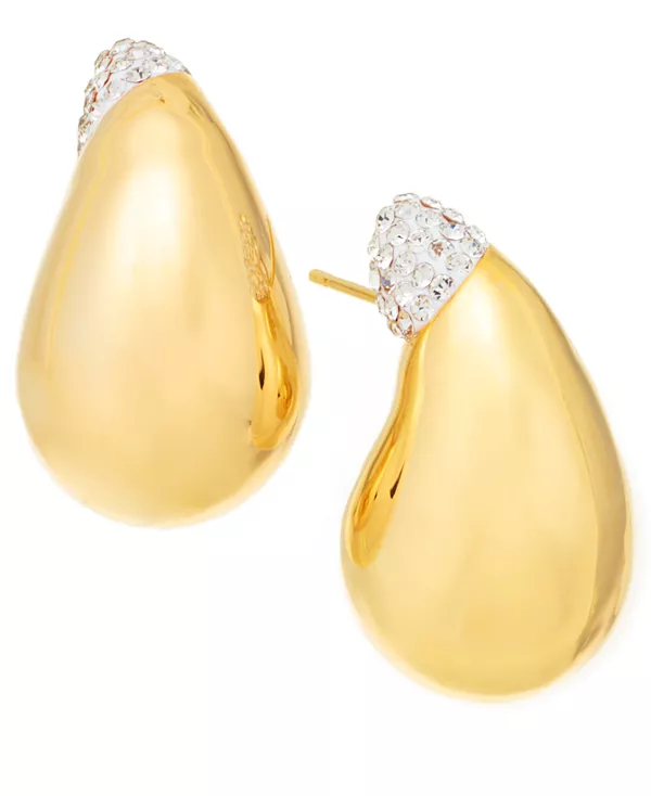 

Серьги с перцем чили из прозрачного кристалла And Now This, gold