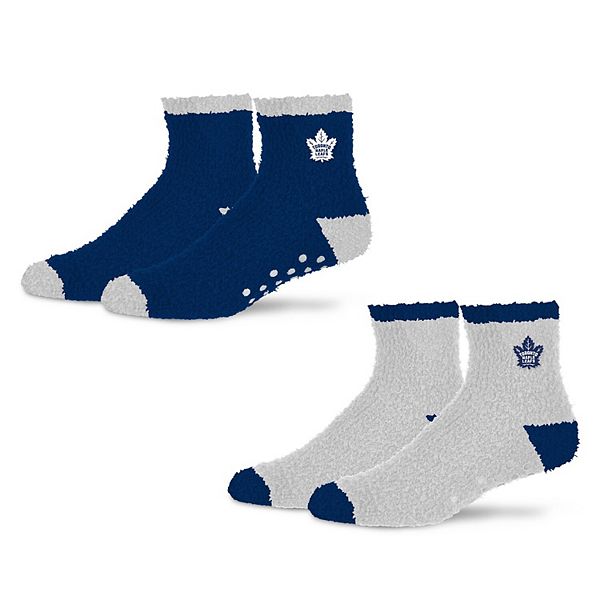 

Женские синие/белые носки toronto maple leafs home and away, 2 шт Starter