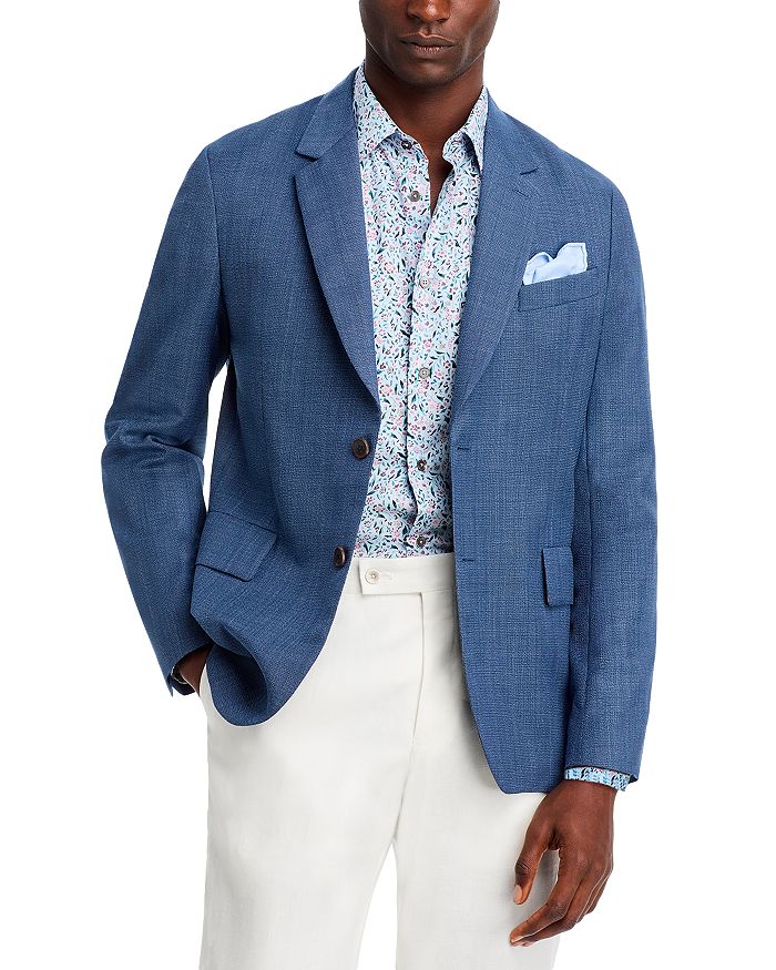 

Спортивное пальто Hopsack Slim Fit Paul Smith, синий