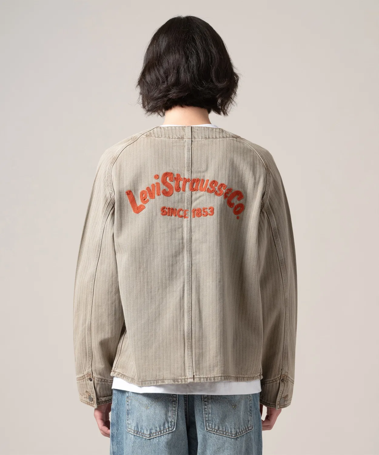Кардиган Union Engineer Levi's из хлопка серый — фото 3