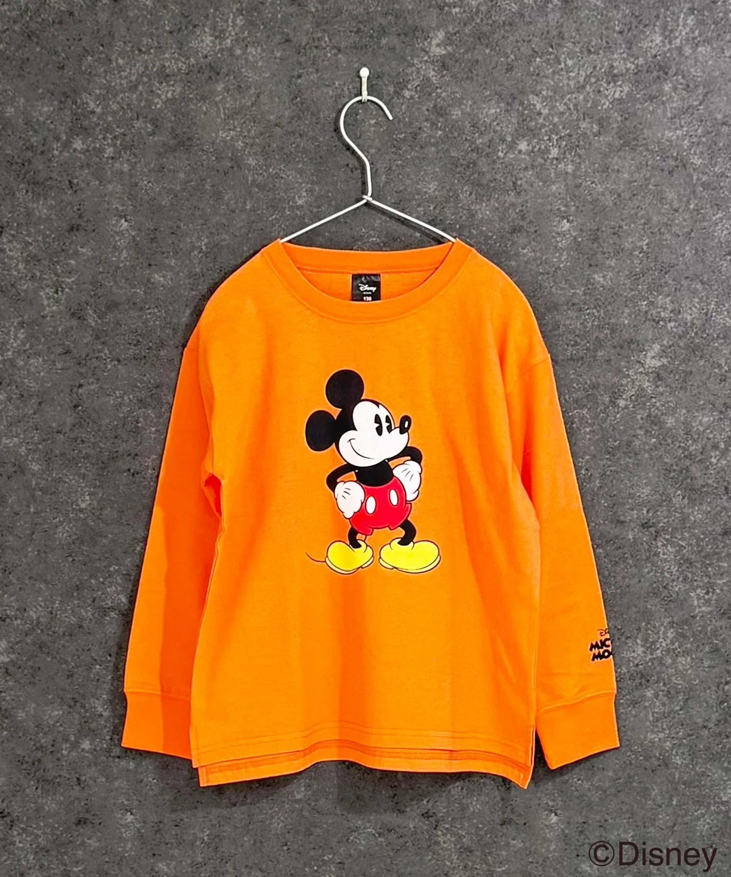 Детская футболка с Микки Маусом Disney, оверсайз, белая — фото 4