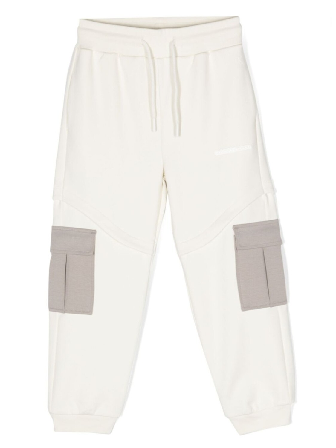 

Спортивные брюки с нашивкой-логотипом Calvin Klein Kids, нейтральный цвет