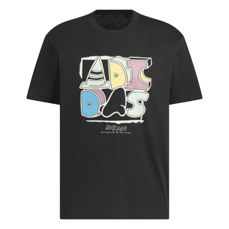 

Adidas Футболка унисекс черная, Черный, Adidas Футболка унисекс черная