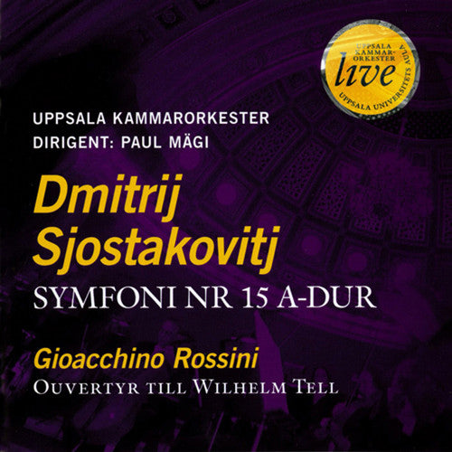 

CD диск Sjostakovitj / Rossini / Uppsala Chamber Orch: Symphony 15