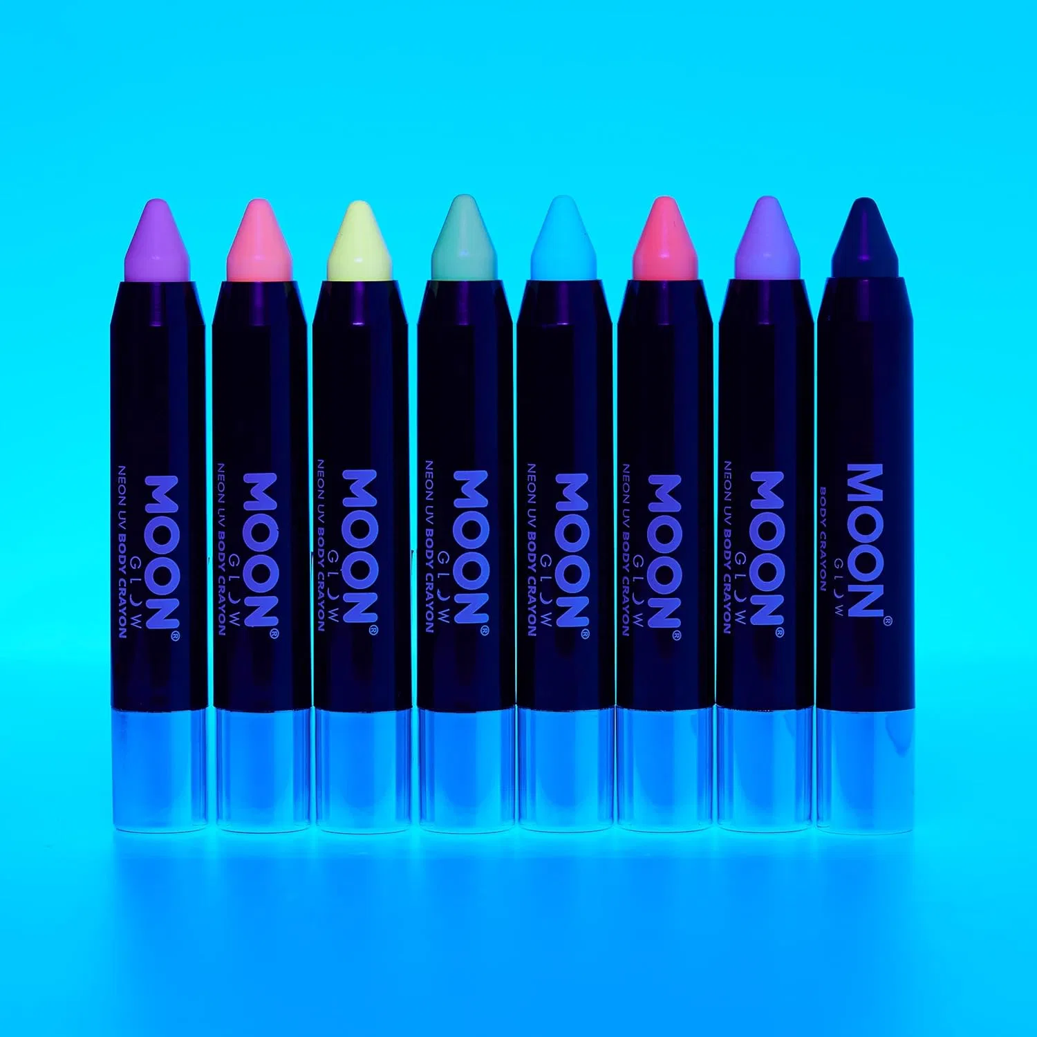 Крем для тела и лица Neon UV Paint Stick Moon Glow Black 18 г — фото 3