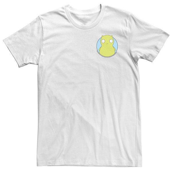

Футболка с принтом Kuchi Kopi на груди слева Big & tall Bob's Burgers Licensed Character