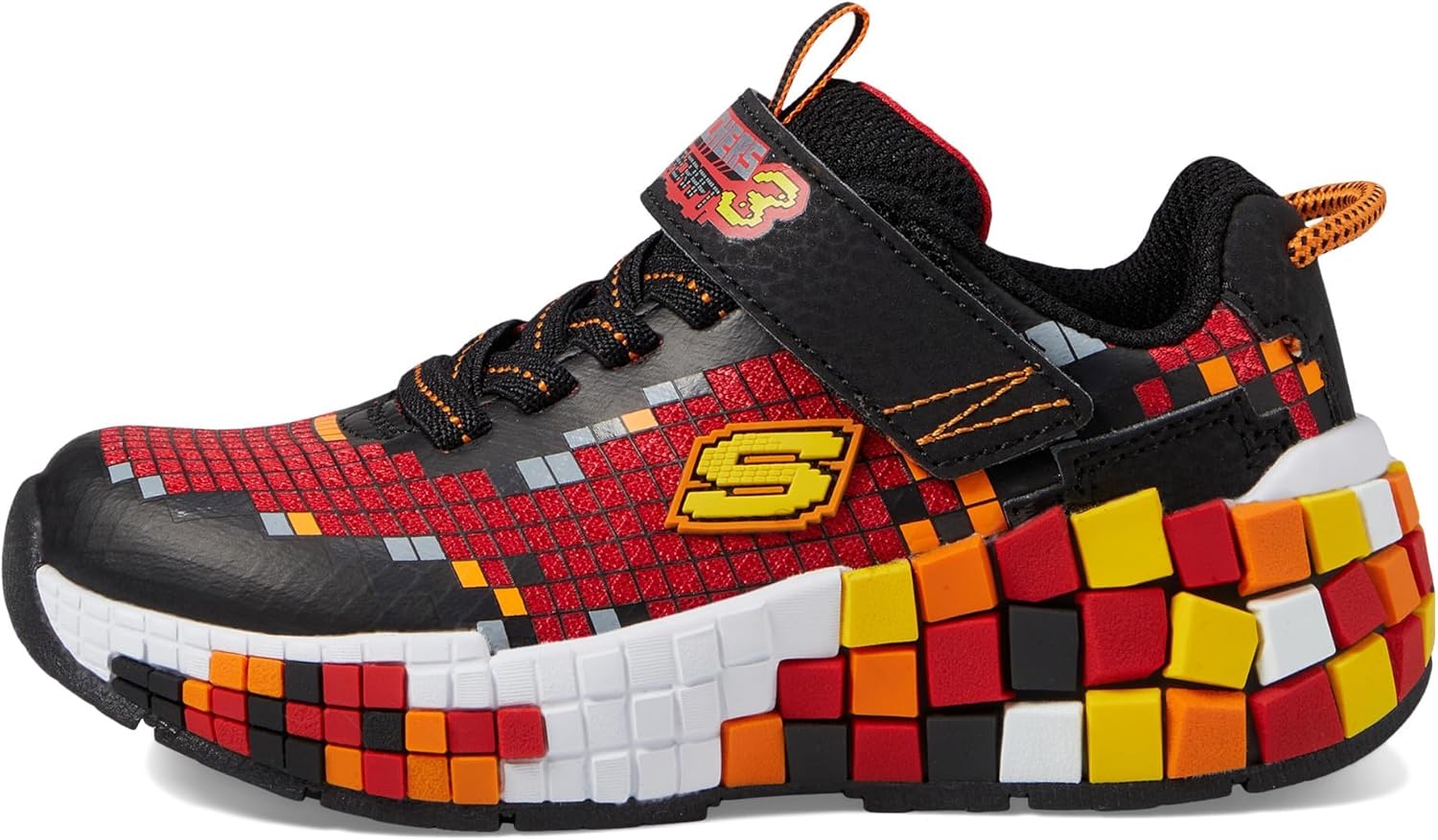 Кроссовки Skechers Boys Mega-Craft 3.0, черный/красный — фото 4
