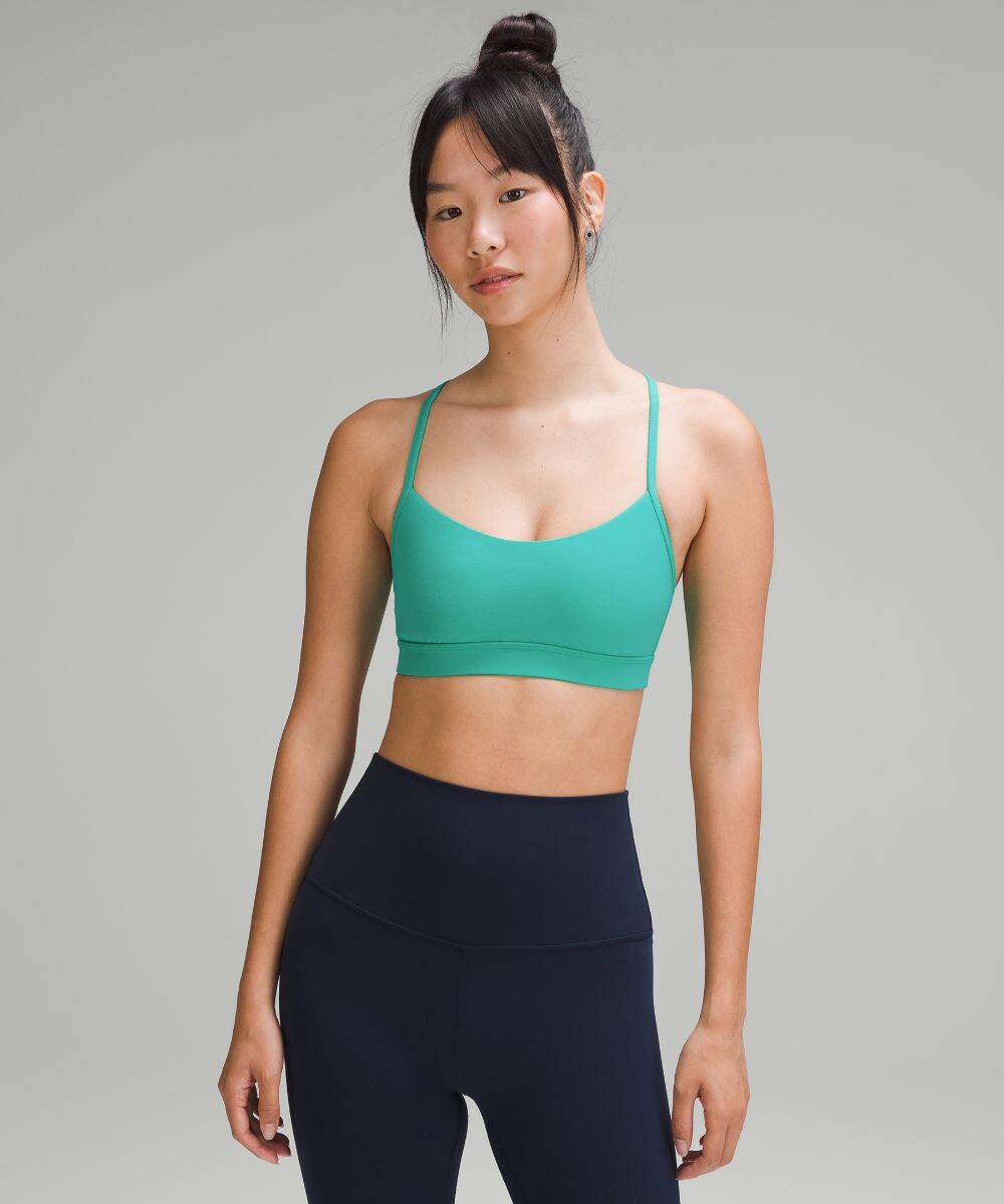 

Спортивный бюсгальтер Lululemon, зеленый