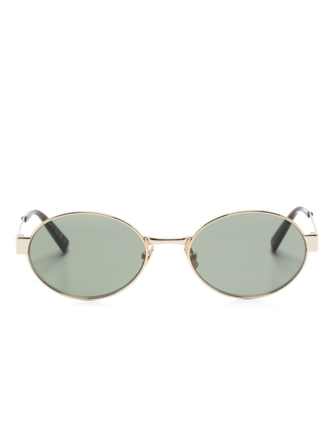 

Saint Laurent Eyewear солнцезащитные очки SL 692 в овальной оправе, золотистый