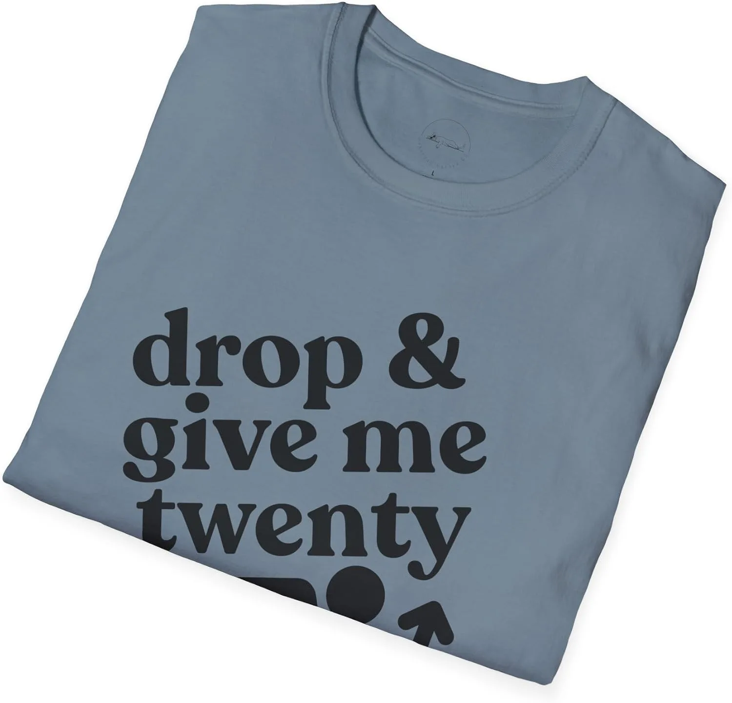 Футболка Drop and Give Me Twenty для тренировок — фото 4