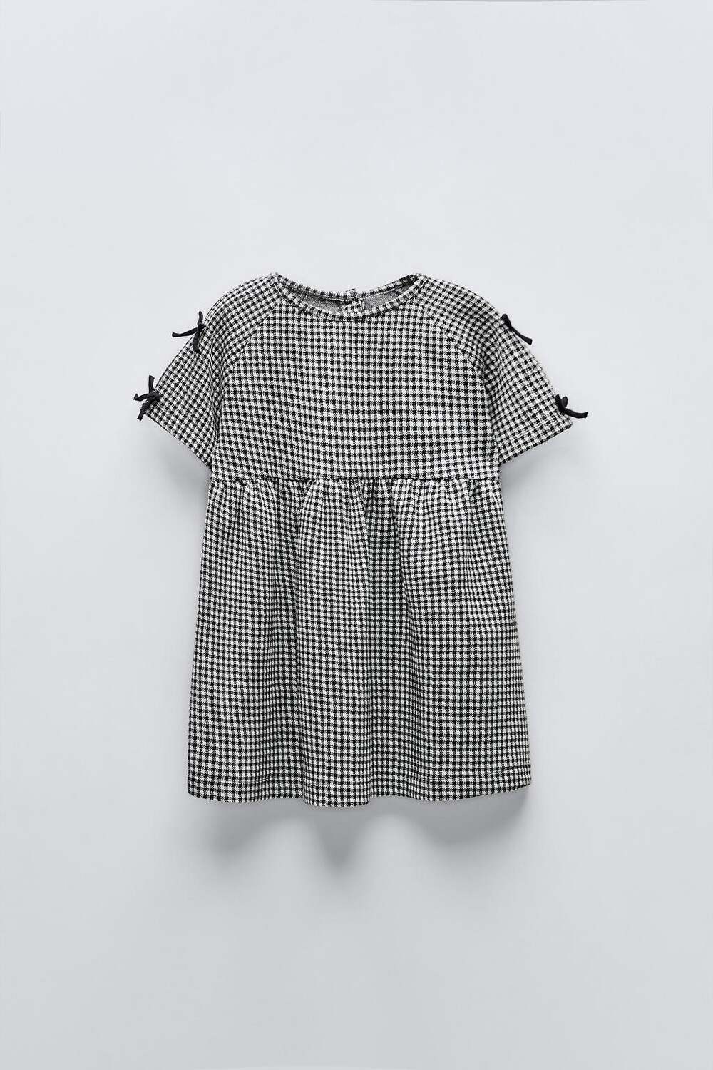 

Платье из жаккардового платья ZARA, черный