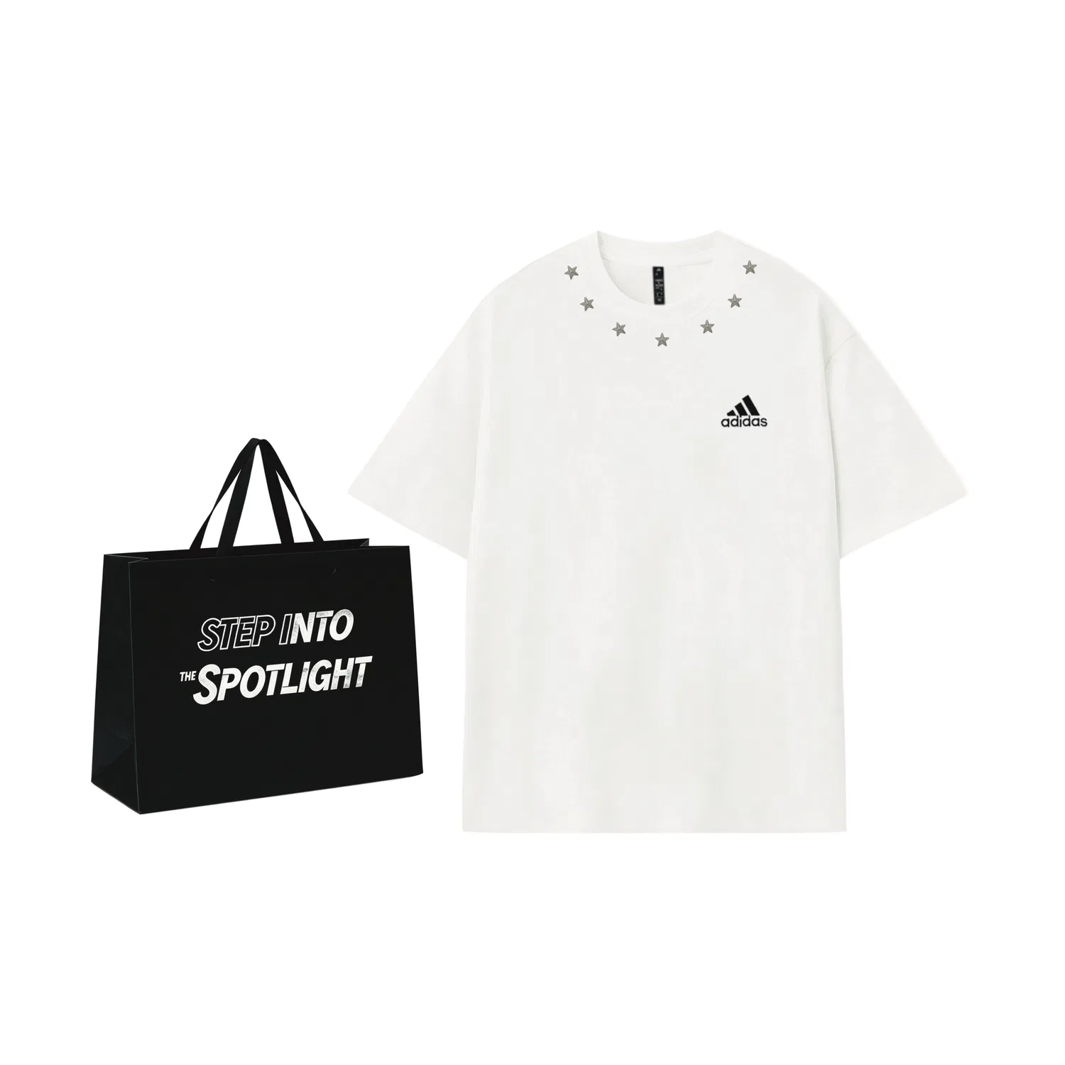 Футболка с логотипом Adidas Must Haves Unisex белый