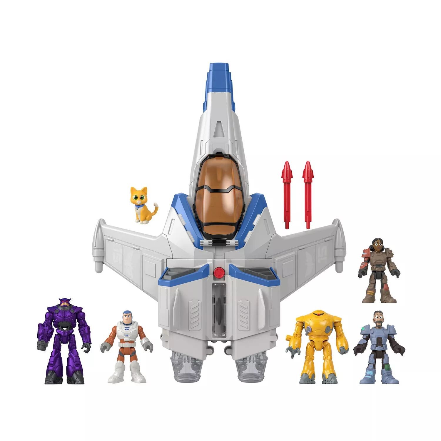 

Набор световых и звуковых эффектов «Космический корабль и фигурки» Disney/Pixar Lightyear Fisher-Price Fisher-Price