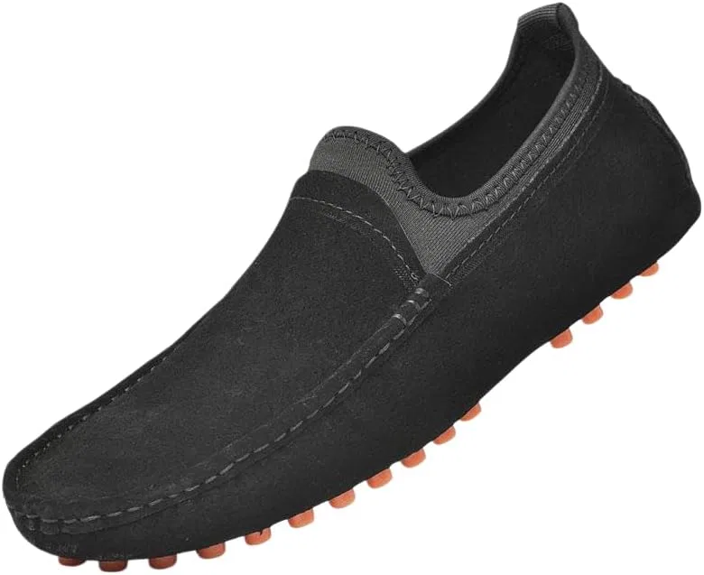 Лоферы мужские, дышащие, Slip On, черный NIUGQXPX
