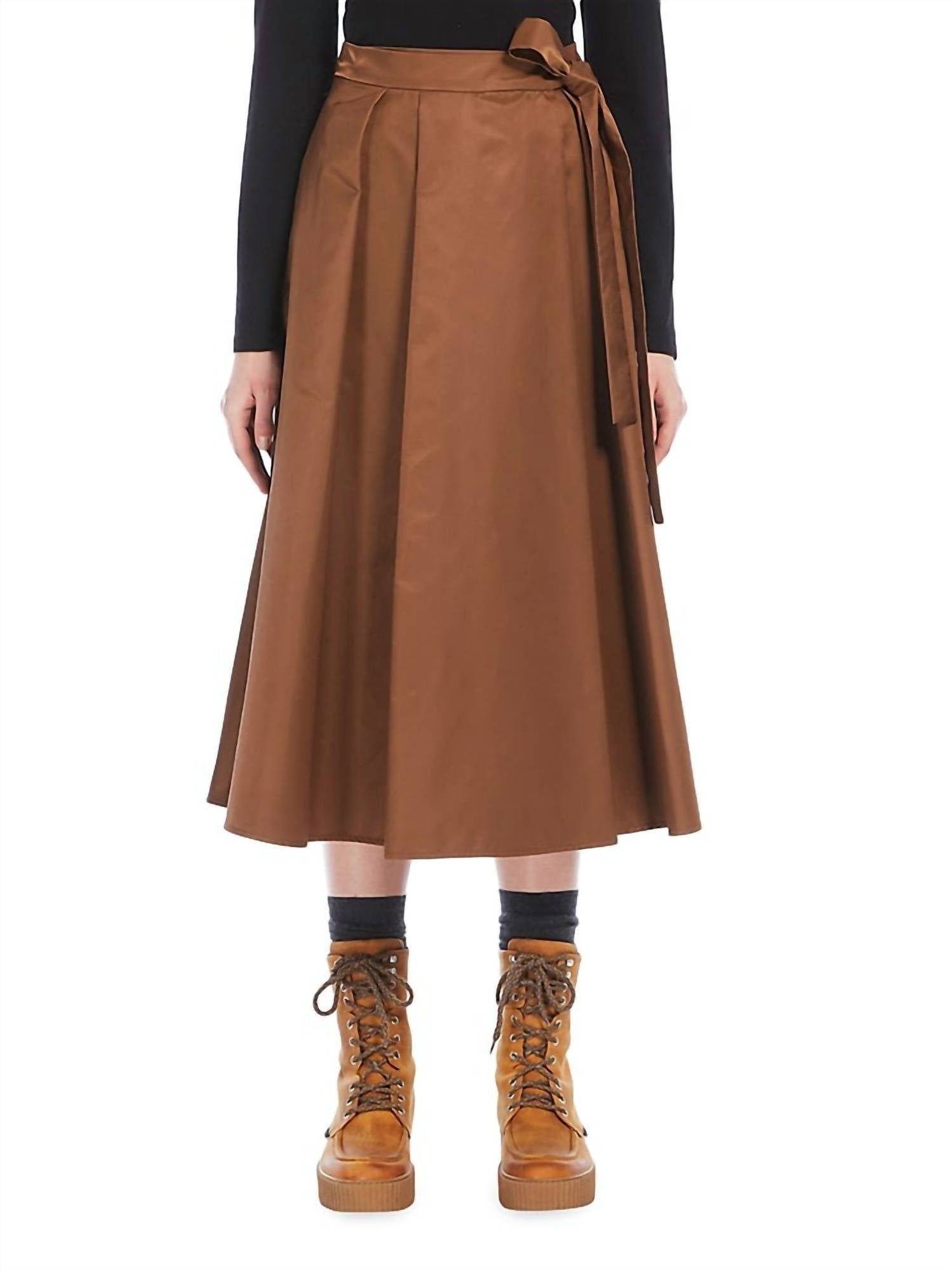 

Тема Юбка Max Mara, цвет tobacco