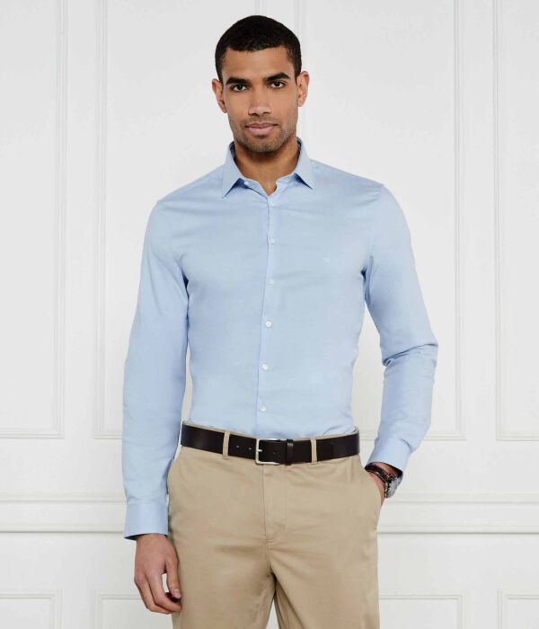 

Рубашка Slim fit Calvin Klein, синий