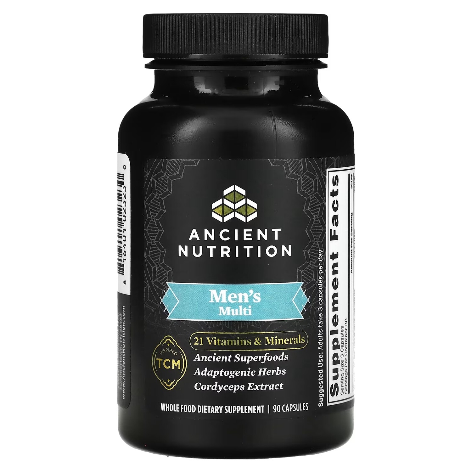 

Ancient Nutrition Мужские мультивитамины, 90 капсул