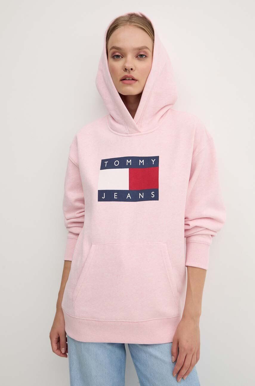 

Толстовка Tommy Jeans, розовый