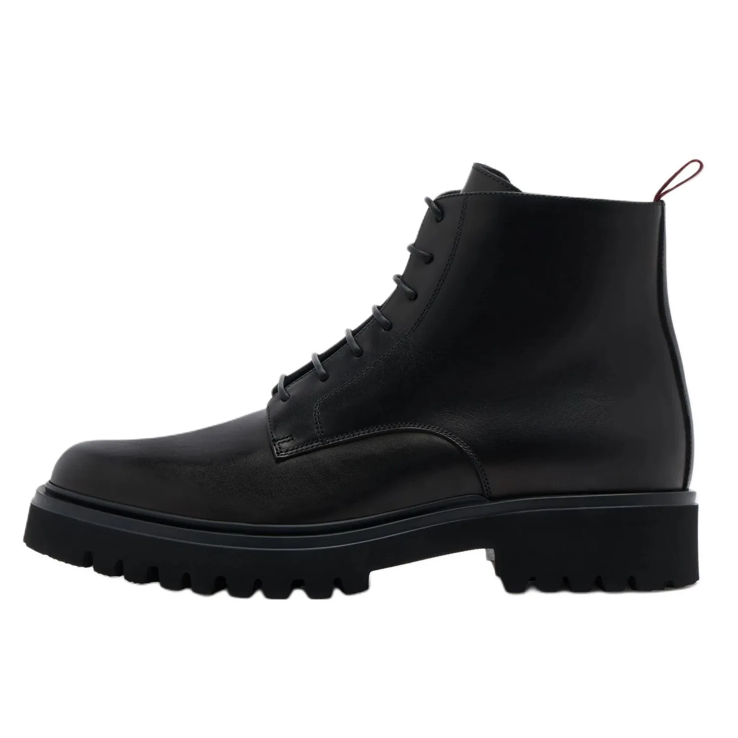 BALLY Кожаные короткие армейские ботинки Onyce мужские черные