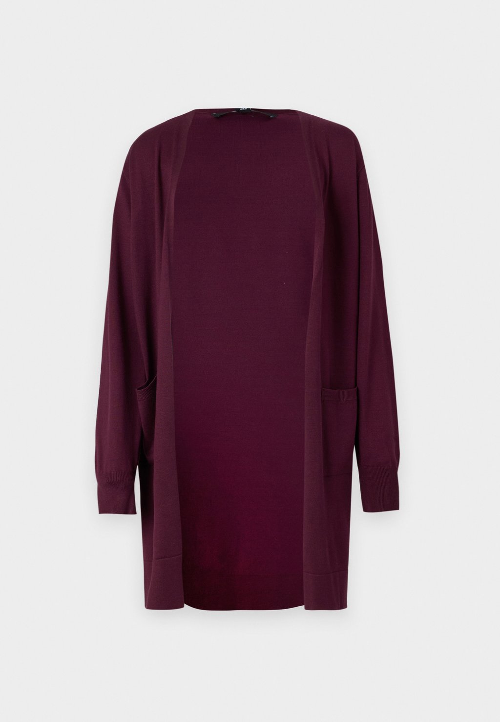 

Кардиган VMSILJE LS OPEN NOOS Vero Moda, бордовый