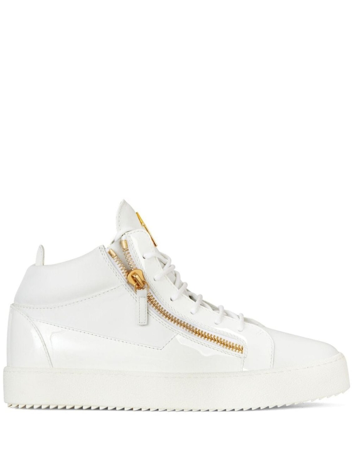 

Giuseppe Zanotti высокие кеды Kriss, белый