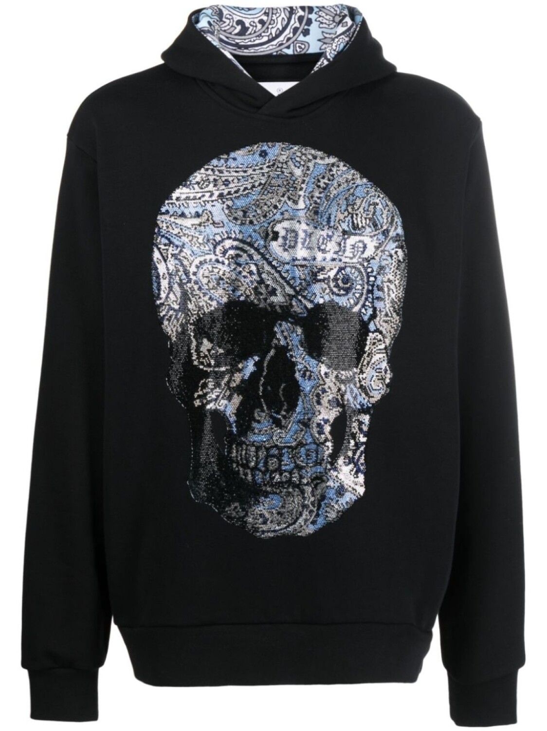 

Philipp Plein худи с декором Skull, черный