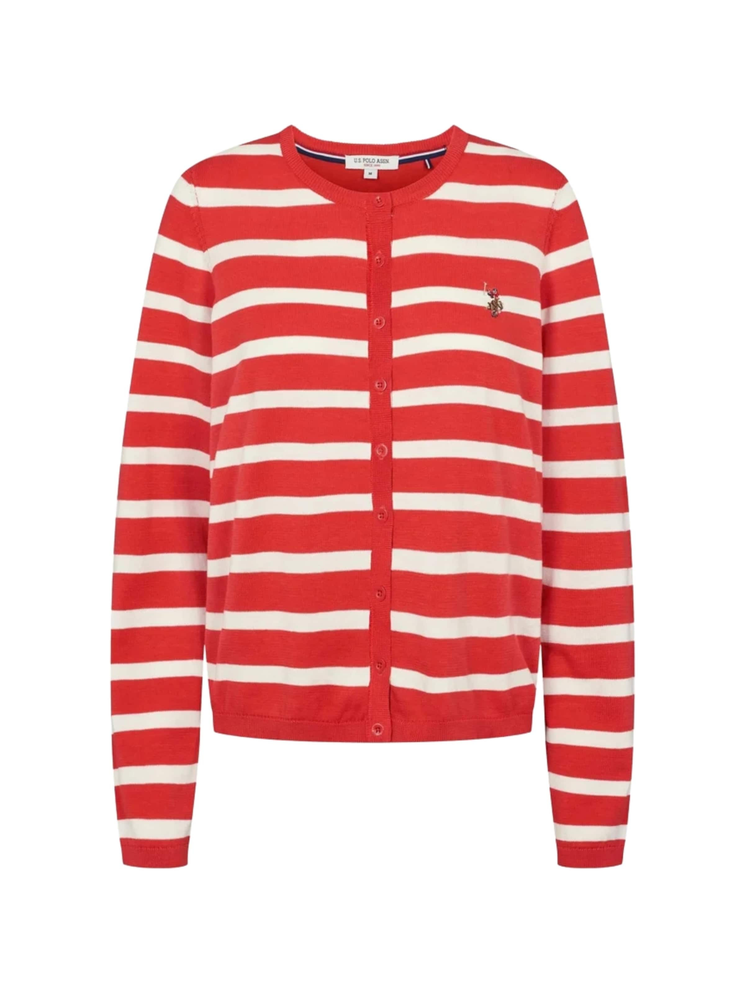 

U.S. POLO ASSN. Кардиган 'UWMalika' вязаный, красный