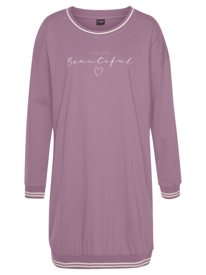 

Ночная рубашка VIVANCE DREAMS, цвет mauve