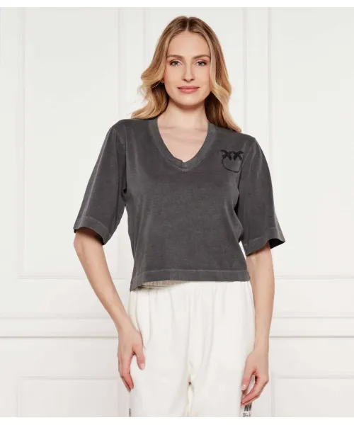 

Футболка Суэц Loose fit Pinko, серый