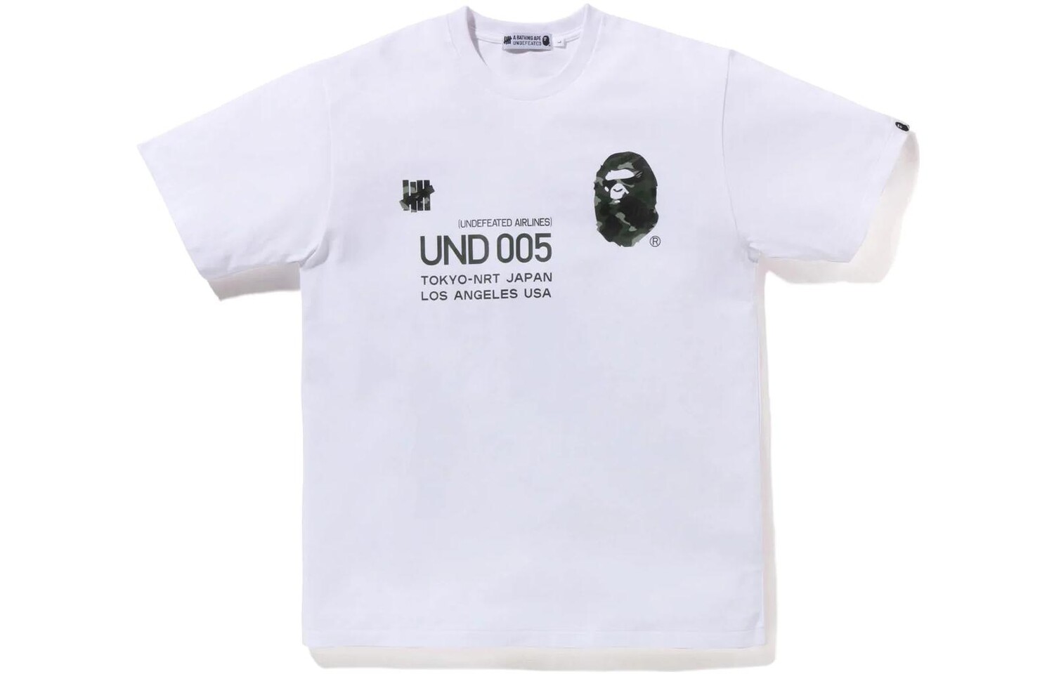 

Футболка Bape мужская A Bathing Ape, белый