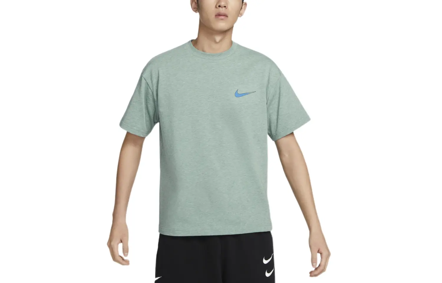 

Футболка унисекс винтажная зеленая Nike, зеленый