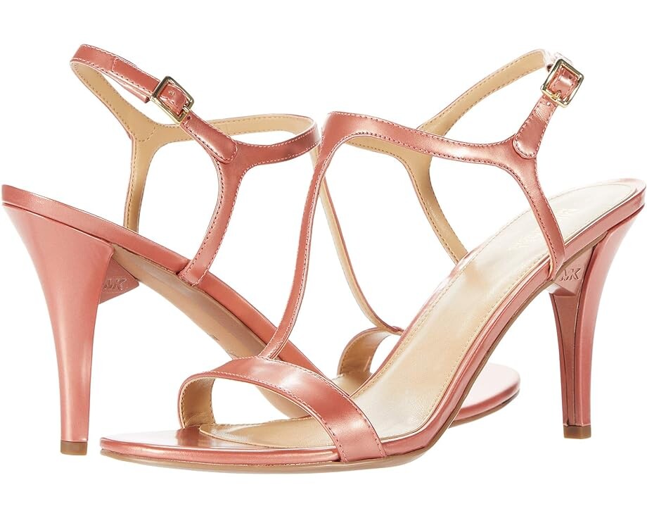 

Туфли Michael Kors Arden T Strap, цвет Pink Grapefruit