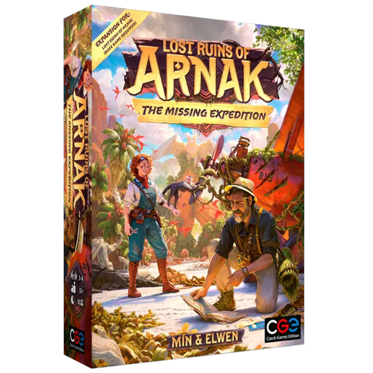 

Настольная игра Lost Ruins of Arnak: The Missing Expedition Expansion