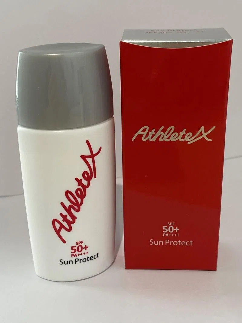 Солнцезащитный лосьон AthleteX Sun Protect 50+ SPF50+/PA++++ 40 мл — фото 4