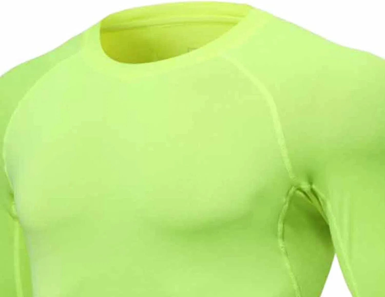 Компрессионная футболка с длинным рукавом, мужская, Athletic, 1-green — фото 3