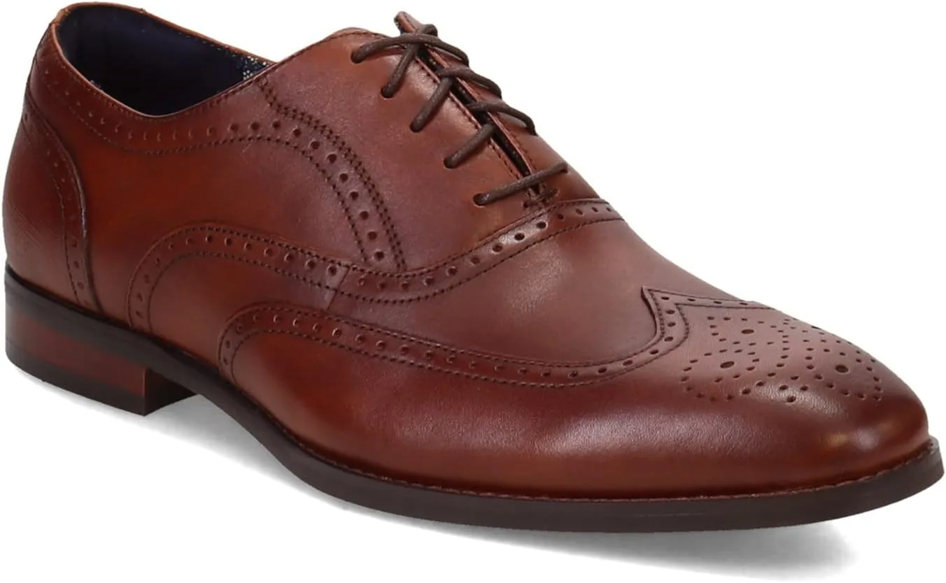 Мужские туфли Stacy Adams Kaine Wingtip на шнурке, коньячный