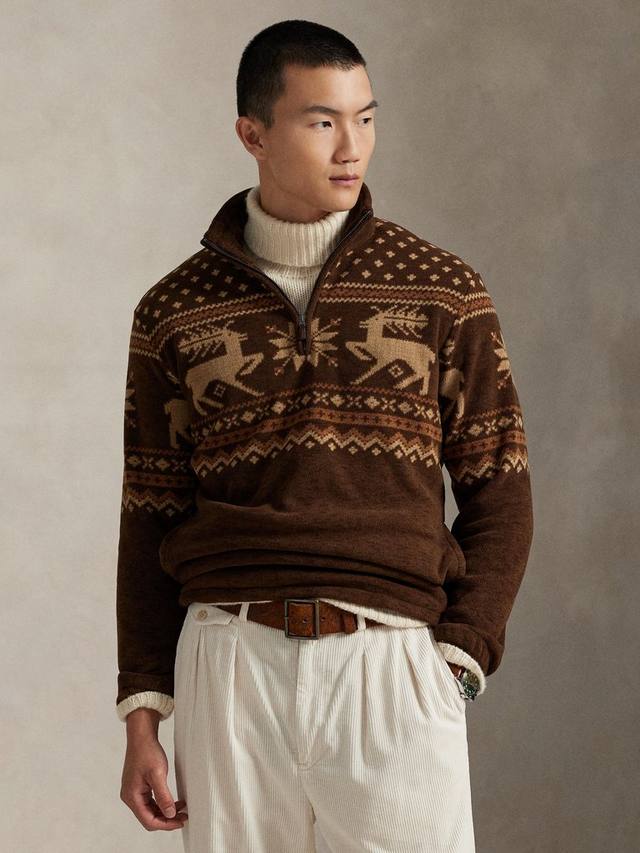 

Свитер поло в стиле фэр-айл Ralph Lauren