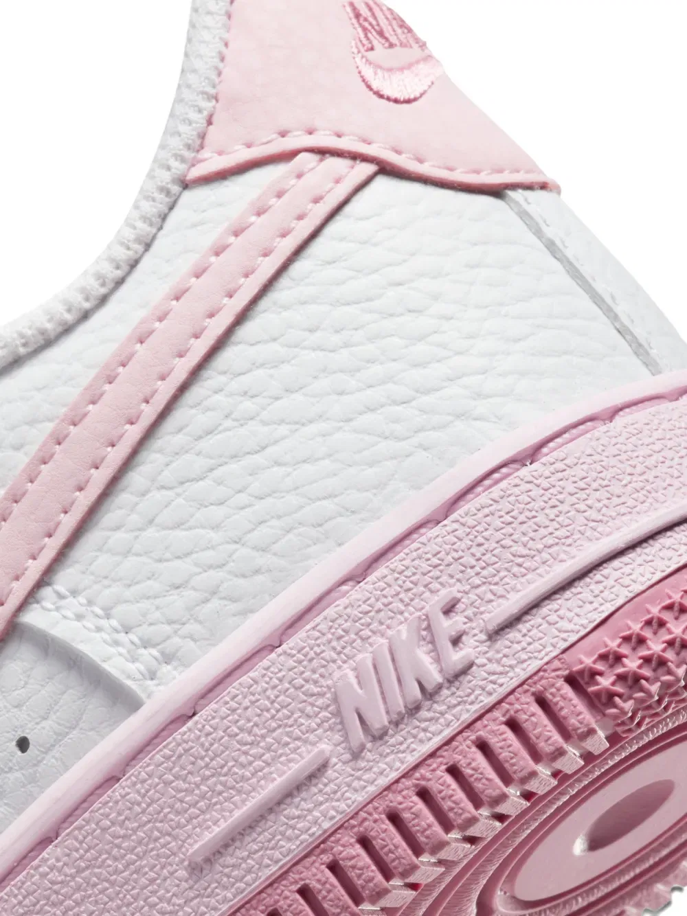 Кроссовки Air Force 1 на шнуровке Nike Kids, белый — фото 2