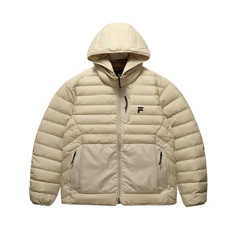 

FILA FUSION Мужская легкая куртка-пуховик цвета хаки, Light Khaki