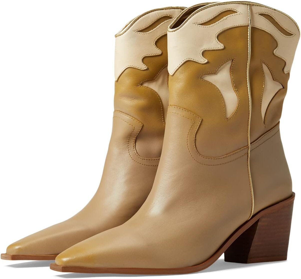 

Ботильоны Bartlett 42 GOLD, цвет Camel Leather