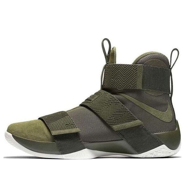 

Кроссовки lebron soldier 10 sfg lux 'cargo khaki' Nike, зеленый