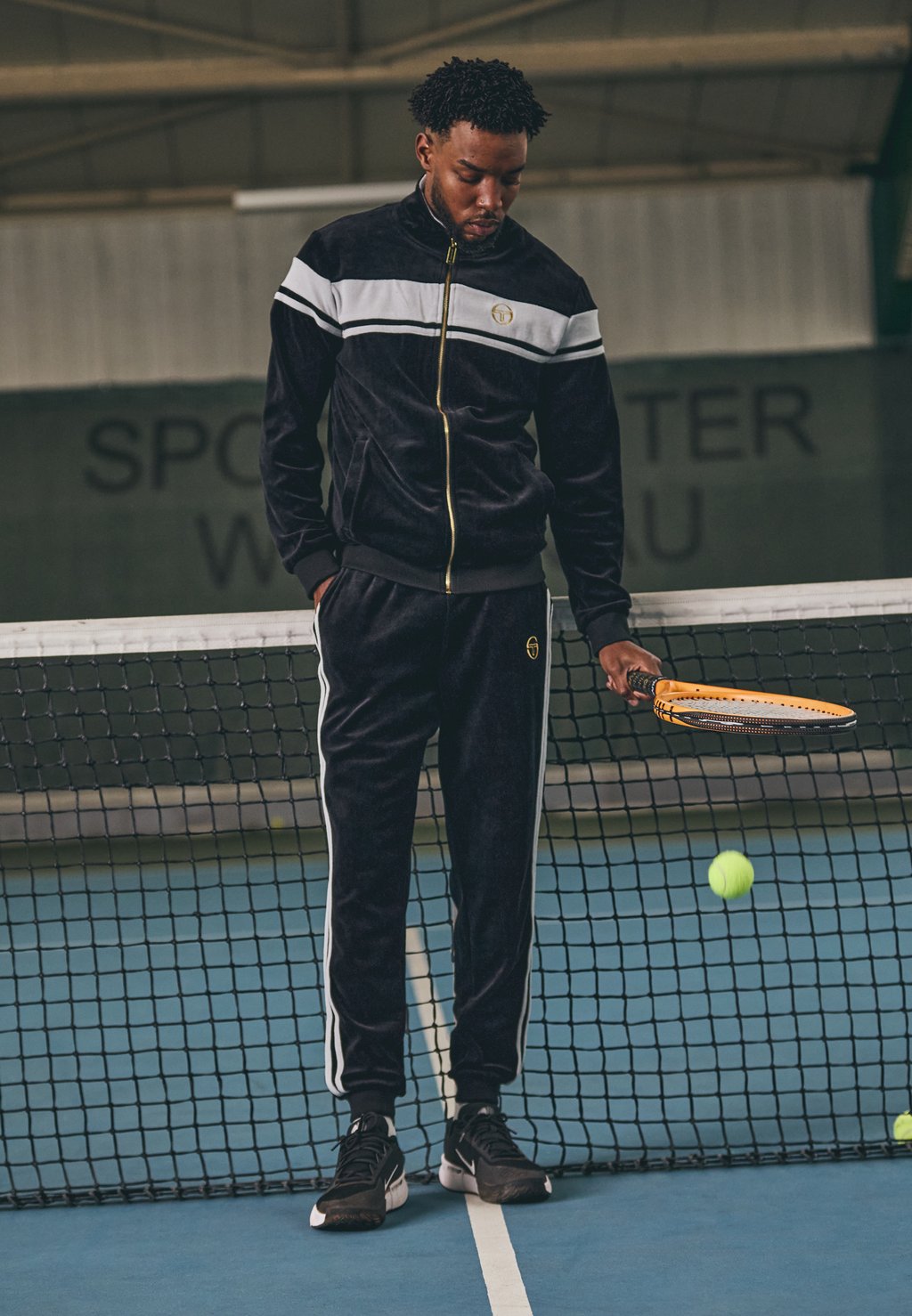 

Спортивный костюм DAMARINDO VELOUR TRACKSUIT Sergio Tacchini, черный