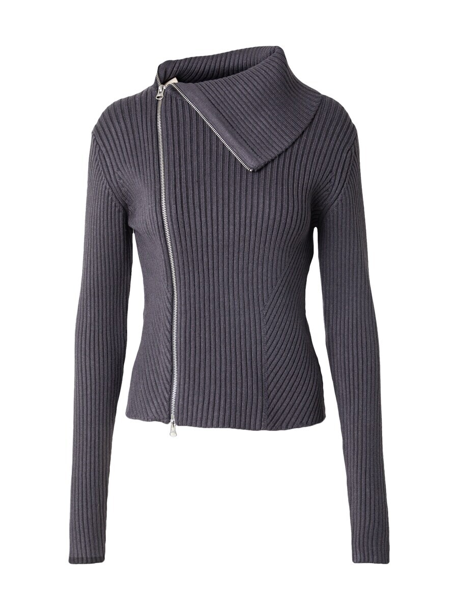 

Вязаный кардиган WEEKDAY Knit Cardigan Dasha, темно-серый
