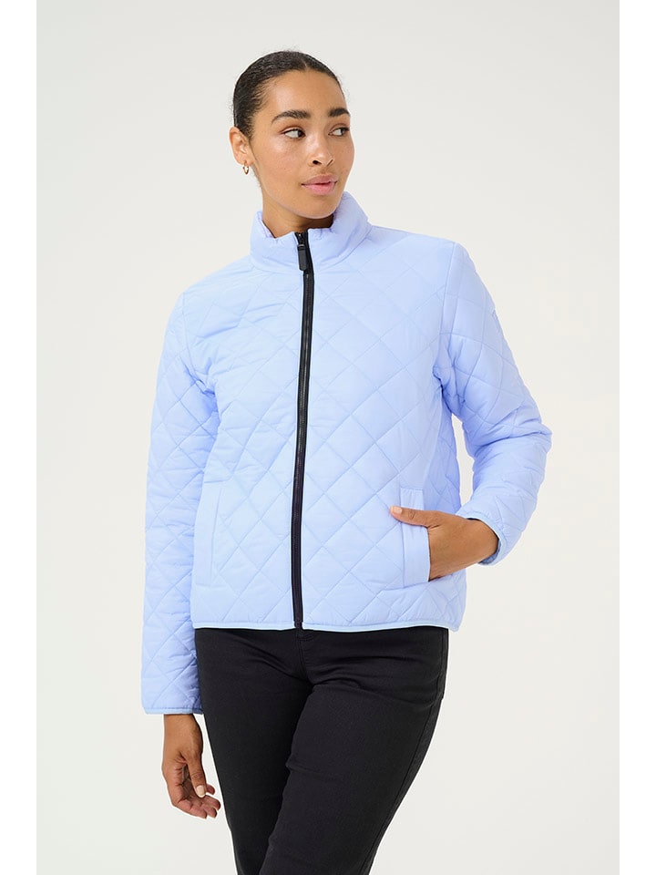 

Kaffe Стеганая куртка "Лорин" светло-голубого цвета