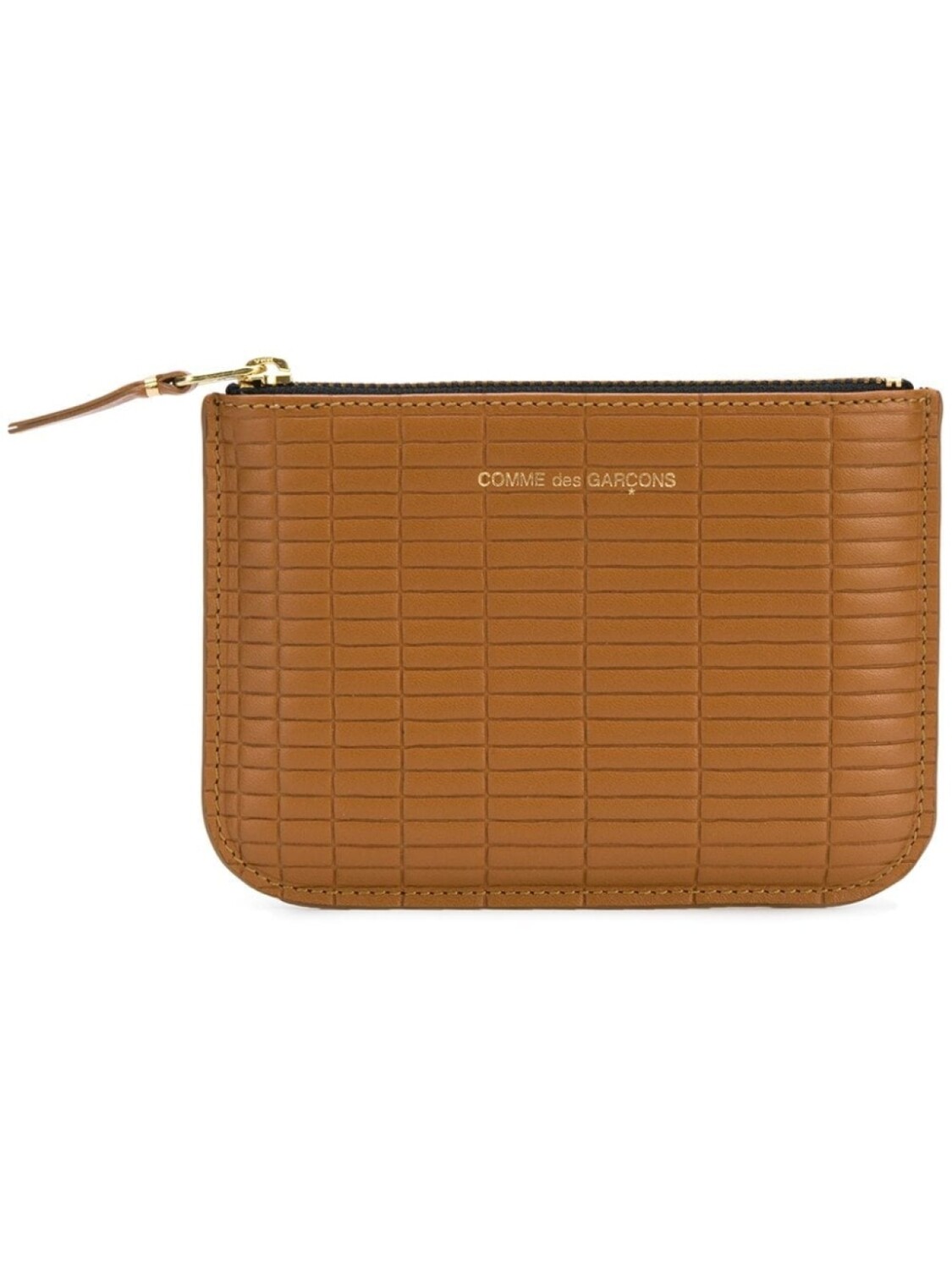 

Comme Des Garçons Wallet кошелек с тиснением логотипа, коричневый