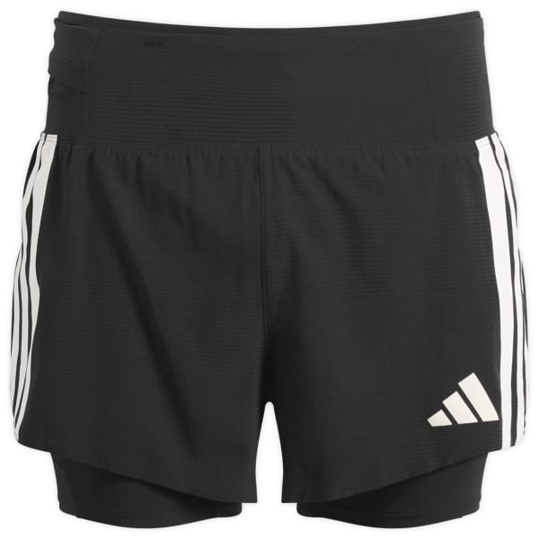 

Беговые шорты Adizero 2-в-1 с гелевыми карманами Adidas, черный