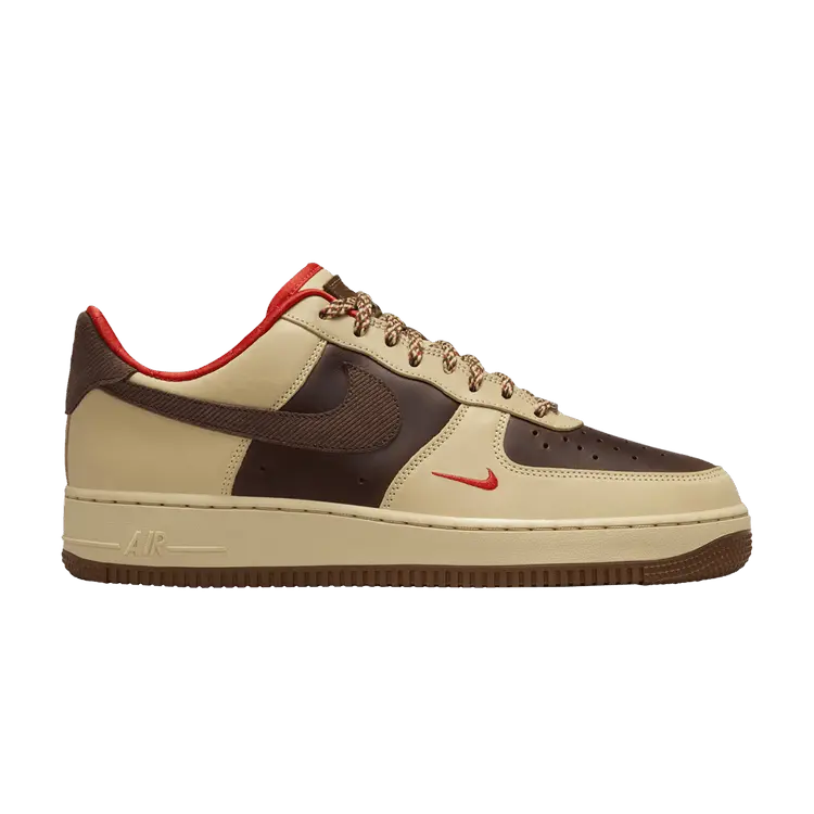 

Кроссовки Nike Air Force 1 07Light British Tan Cacao Wow, коричневый