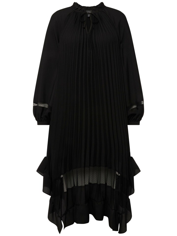 

Платье до колена Ulla Popken Midikleid, черный